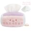 ตุ๊กตา Sumikko Gurashi - Sumikkomono ตัวเล็ก ไซส์ SS แบบกล่องทิชชู่สีชมพูม่วง & กระดาษทิชชู่ ขนาด 2.5 x 5 x 3.5 ซม.