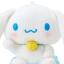ตุ๊กตา Sanrio Maneki Neko แบบแมวกวักนำโชค ลาย Cinnamoroll ขนาด 9 x 9 x 14 ซม.