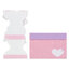 การ์ดเปล่า Sanrio & Seal Card แบบ Kuromi สามารถเขียนด้านในได้ มีสติกเกอร์น่ารักให้แปะได้ 1 แผ่น มาพร้อมซองลายน่ารักเข้ากัน ขนาดประมาณ 16.2 x 11 ซม.
