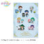 แฟ้ม A4 Pretty Soldier Sailor Moon Cosmos x Sanrio Characters แบบสีฟ้า