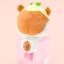 ตุ๊กตาตกแต่ง Sanrio Pyoconoru ใช้เกาะ วาง ถ่ายรูปได้ (ตรงส่วนหัวเป็นแบบถ่วง ๆ ค่ะ เกาะอยู่) ลาย Corocoro kuririn ขนาด 6.5 x 5 x 9 ซม.