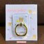 แหวนติดโทรศัพท์มือถือ Rilakkuma: Swan and Gold Flower แบบสีฟ้า ขนาด 4 x 3.5 ซม.