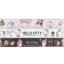 Sanrio Masking Tape เทปตกแต่งจากญี่ปุ่น ลายรวม Sanrio สีขาวดำชมพู เป็นเซ็ต 3 ม้วน ขนาด 1.5 ซม. x 5 ม.