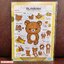 แฟ้ม A4 ลาย Rilakkuma's Costume สีขาวจุด