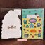 การ์ดเปล่า Sanrio & Seal Card แบบ Hangyodon สามารถเขียนด้านในได้ มีสติกเกอร์น่ารักให้แปะได้ 1 แผ่น มาพร้อมซองลายน่ารักเข้ากัน ขนาดประมาณ 16.2 x 11 ซม.