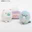 ตุ๊กตา Sumikko Gurashi - Sumikkomono ตัวเล็ก ไซส์ SS แบบกล่องทิชชู่สีชมพูม่วง & กระดาษทิชชู่ ขนาด 2.5 x 5 x 3.5 ซม.