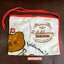 ผ้าห่มอเนกประสงค์ Rilakkuma Burger สีขาวแดง มีสายผูก ใช้คลุมขาได้ เป็นผ้าแบบนุ่ม ๆ ขนาด 60 x 80 ซม.