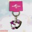 พวงกุญแจ Hello Kitty ลายหัวใจ จาก Universal Studios Japan ทำจากโลหะ ด้านหลังมีปั๊มโลโก้ สูงประมาณ 7 ซม. มี 3 สีให้เลือก