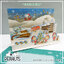 Snoopy Christmas Pop Up Card From Hallmark Japan การ์ดอวยพรลาย Snoopy Kyoto Xmas ขนาด 10.8 x 15.4 ซม.