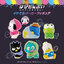 Sanrio Hapidanbui - Happy Hoodie Figure เป็นโมเดลเล็ก ตั้งโชว์ได้ มี 5 แบบให้เลือก