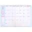 สมุด 2026 Schedule Book เล่มใหญ่ A5 ลาย My Melody ตารางชมพู ขนาด 16.6 x 22.4 x 0.8 ซม. (64 หน้า) มีให้จดตั้งแต่เดือน 10/2025 - 3/2027 เป็นปฎิทินแบบ monthly ช่องใหญ่ และมี sticker
