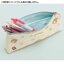 กระเป๋า Rilakkuma Everyone's Fully Filled Pen Pouch แบบยาว ใส่เครื่องเขียนได้ ขนาด 8 x 19.5 x 3 ซม.