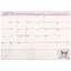 สมุด 2026 Schedule Book เล่มหนา B6 ลาย Kuromi สีดำ ขนาด 13.5 x 18.7 x 1.3 ซม. (192 หน้า) มีให้จดตั้งแต่เดือน 10/2025 - 3/2027 เป็นปฎิทินแบบ monthly & weekly แบบช่อง มี sticker
