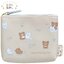 กระเป๋า Chairoikoguma Aokogu no Otomari Pouch & Tissue Case ทำจากหนังเทียม ด้านหลังใส่ทิชชู่ได้ ขนาด 10.5 x 13.5 x 2 ซม.