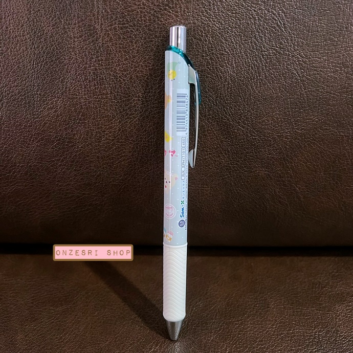 ดินสอกด Pentel Energel (Energize) Rilakkuma Neko Neko no Yu แท่งสีฟ้า หัว 0.5