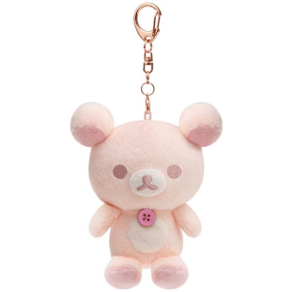 พวงกุญแจตุ๊กตา Rilakkuma Always with Rilakkuma HOME แบบ Korilakkuma ขนาด 11 x 9 x 5 ซม. นุ่มนิ่ม เป็นแบบถอดด้านบนมาแต่งตัวได้