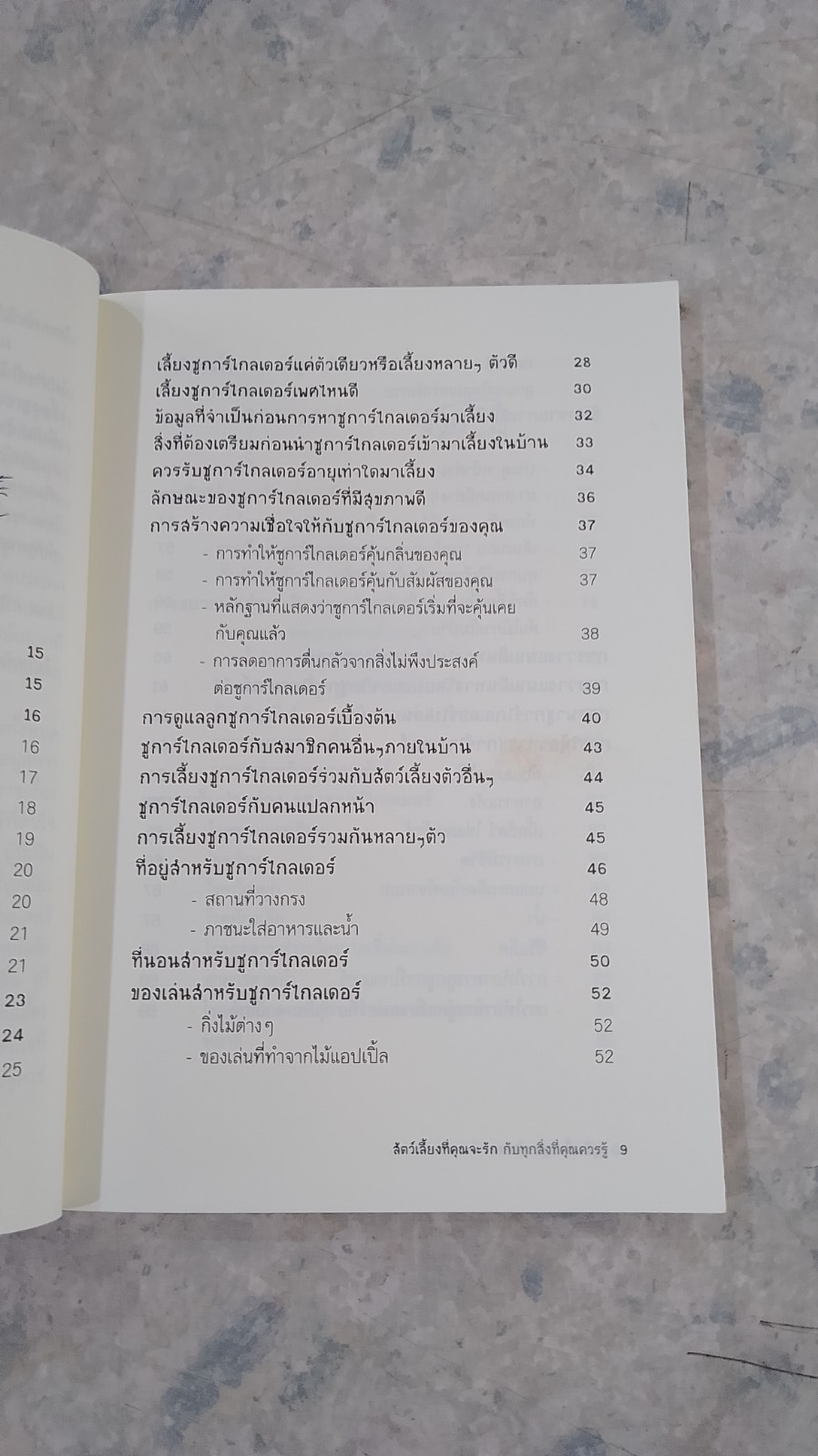 ชูการ์ไกลเดอร์ / วีรเธียร เขียนมีสุข