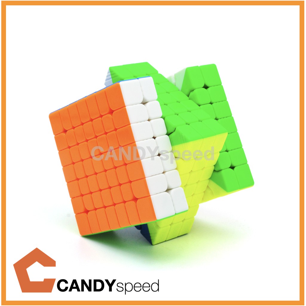 รูบิค 7x7 Rubik YJ YuFu V2 M 7x7 Stickerless มีแม่เหล็ก | By CANDYspeed