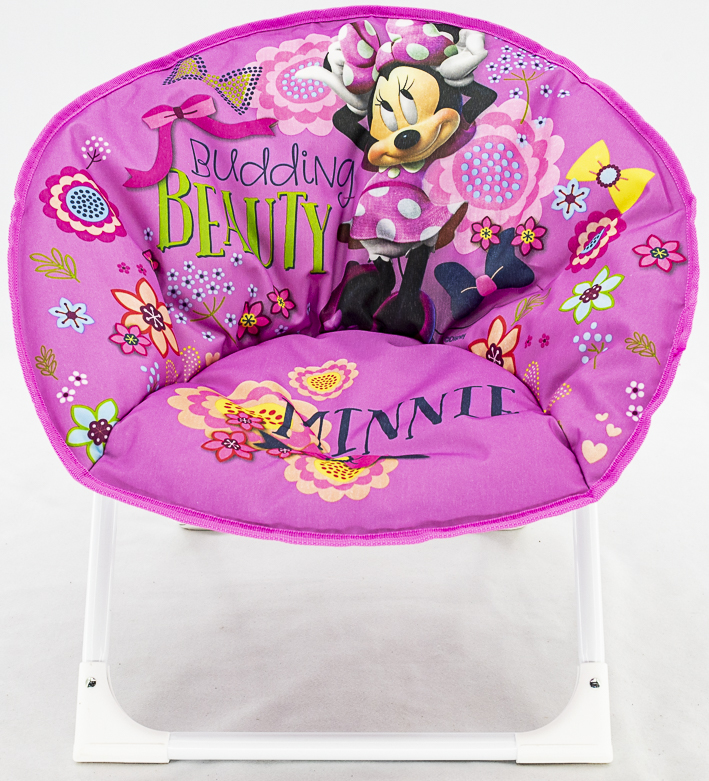 เก้าอี้พับได้ Minnie Mouse แข็งแรง น่ารัก