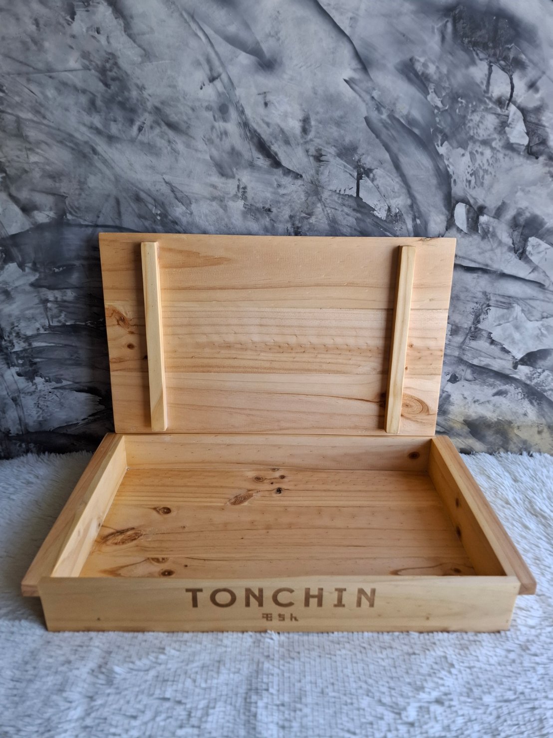 ถาดไม้ฝาครอบ