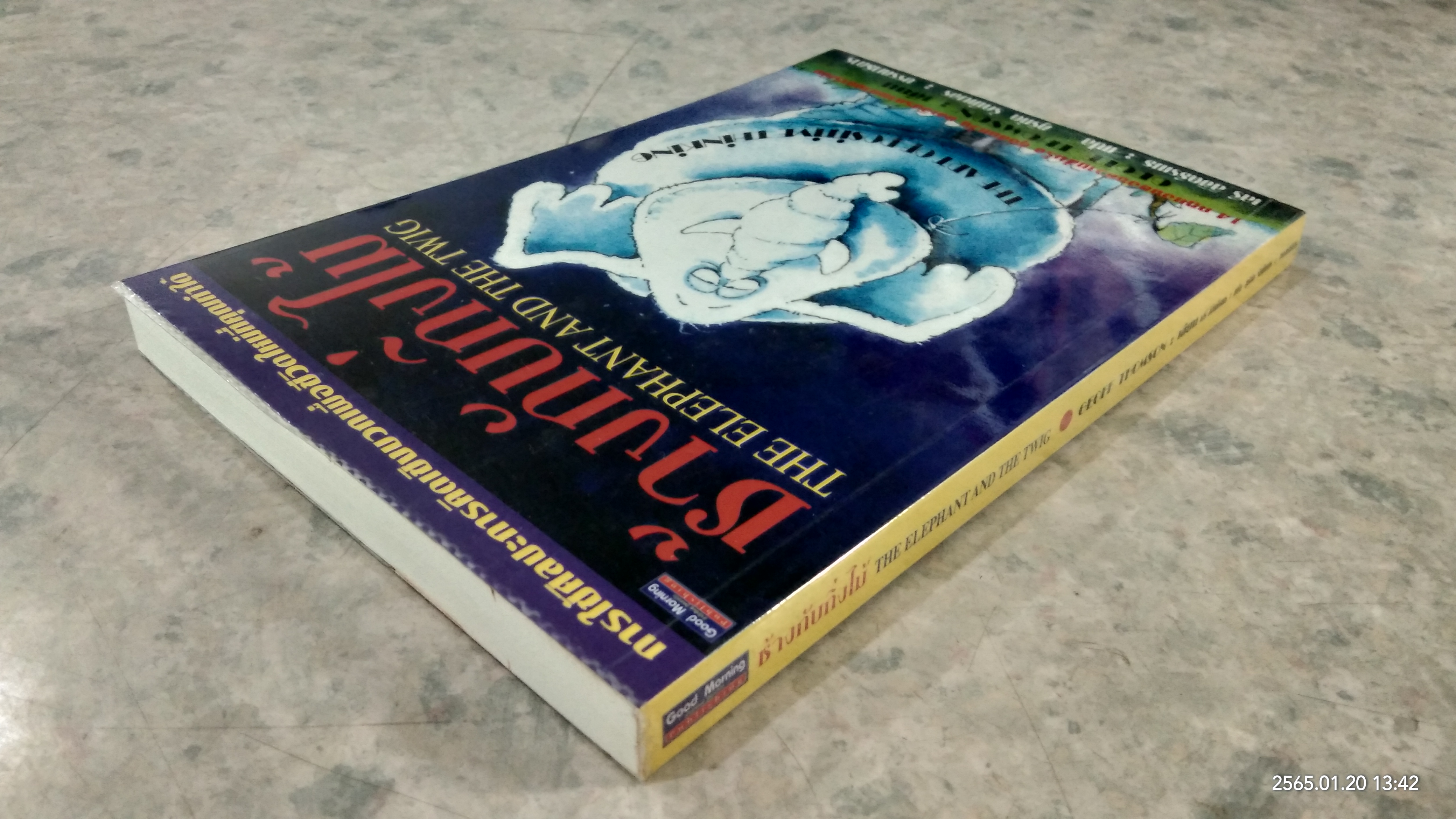 ช้างกับกิ่งไม้ / GEOFF THOMSON