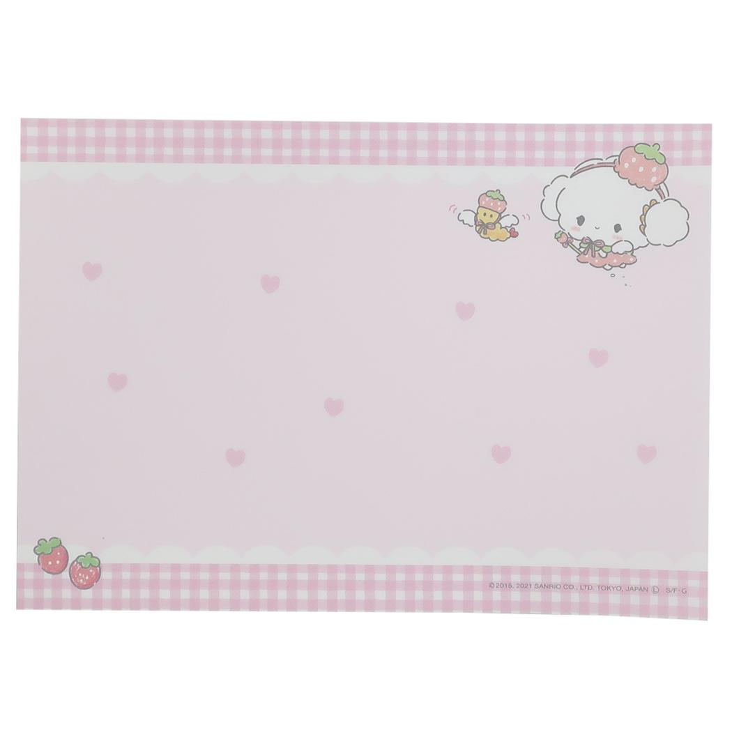 สมุดฉีก A6 แบบ Cogimyun ลาย Strawberry สีชมพู ขนาด 10.3 x 14.5 x 1.1 ซม. มี 4 ลาย รวม 100 แผ่น