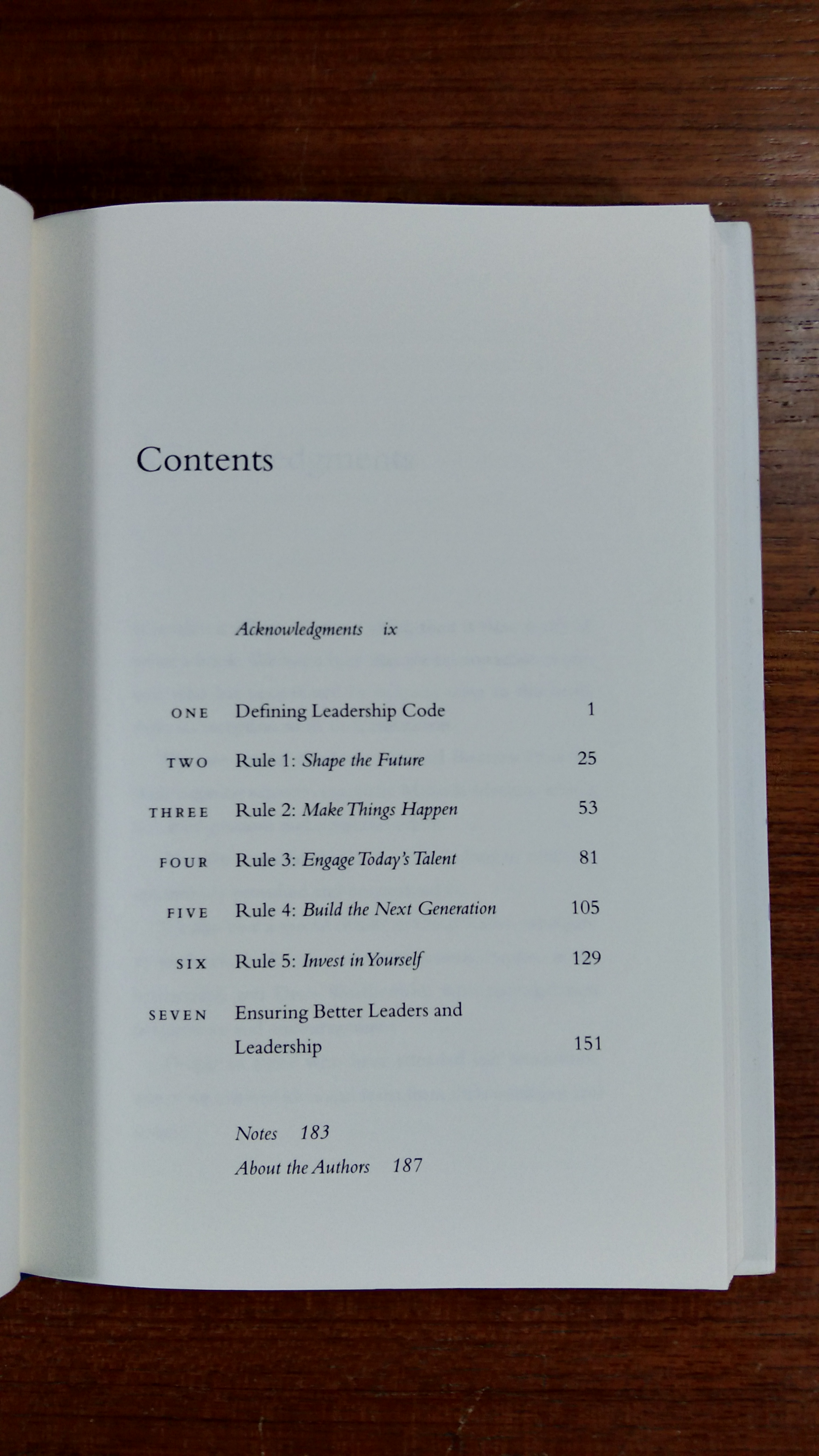 THE LEADERSHIP CODE / DAVE ULRICH