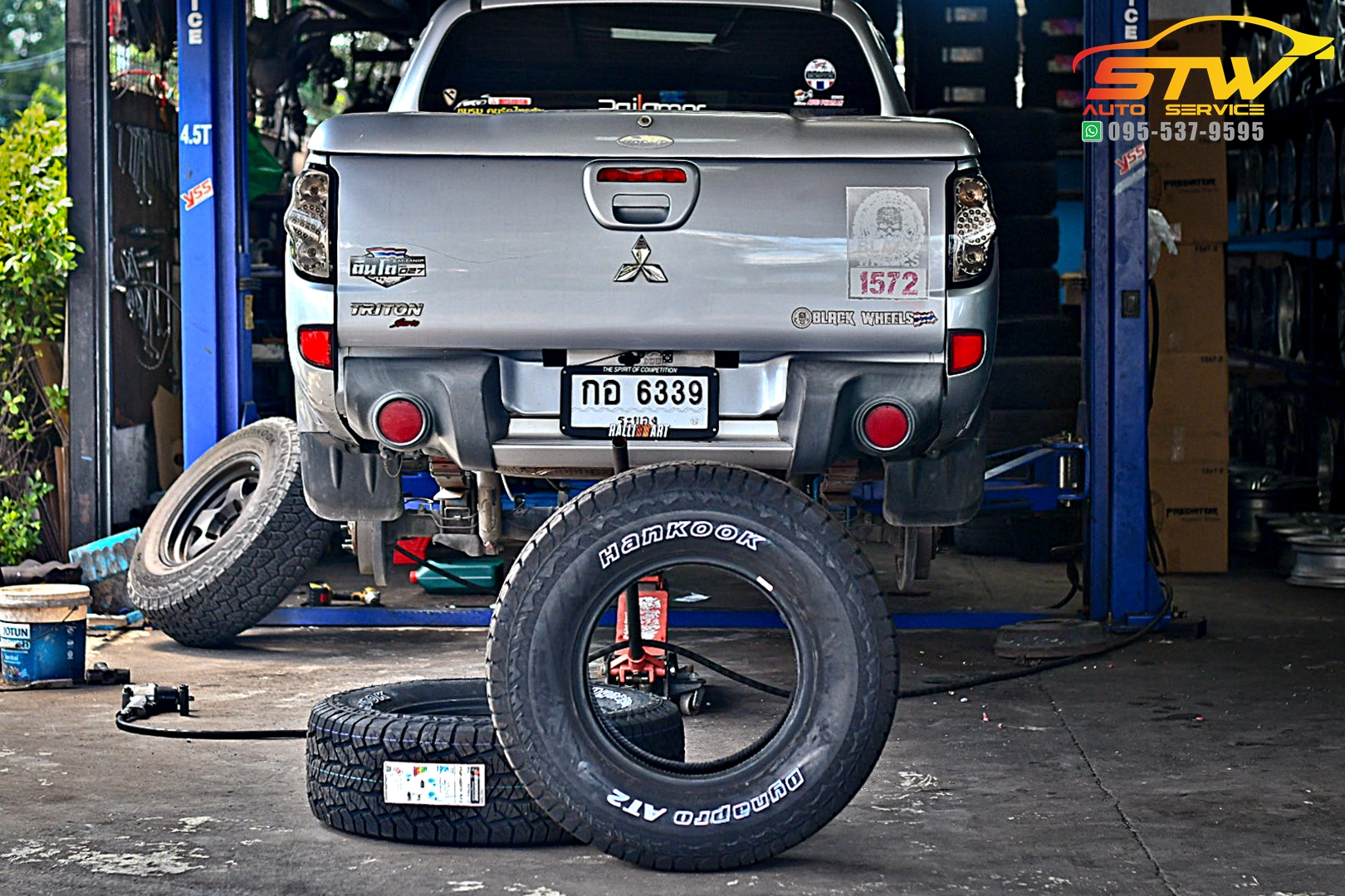 ยางใหม่ HANKOOK DYNAPRO AT2 (RF11) 265/70R16 112T