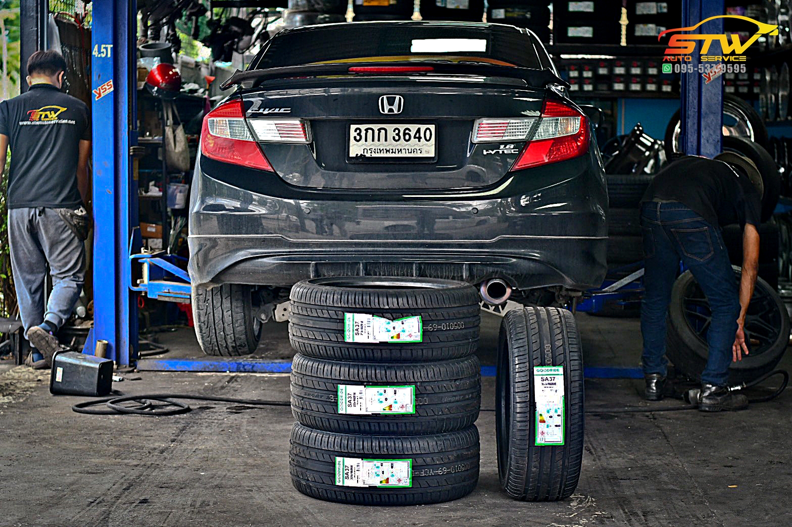 ยางใหม่ GOODRIDE SPORT SA-37 225/40R18 92W