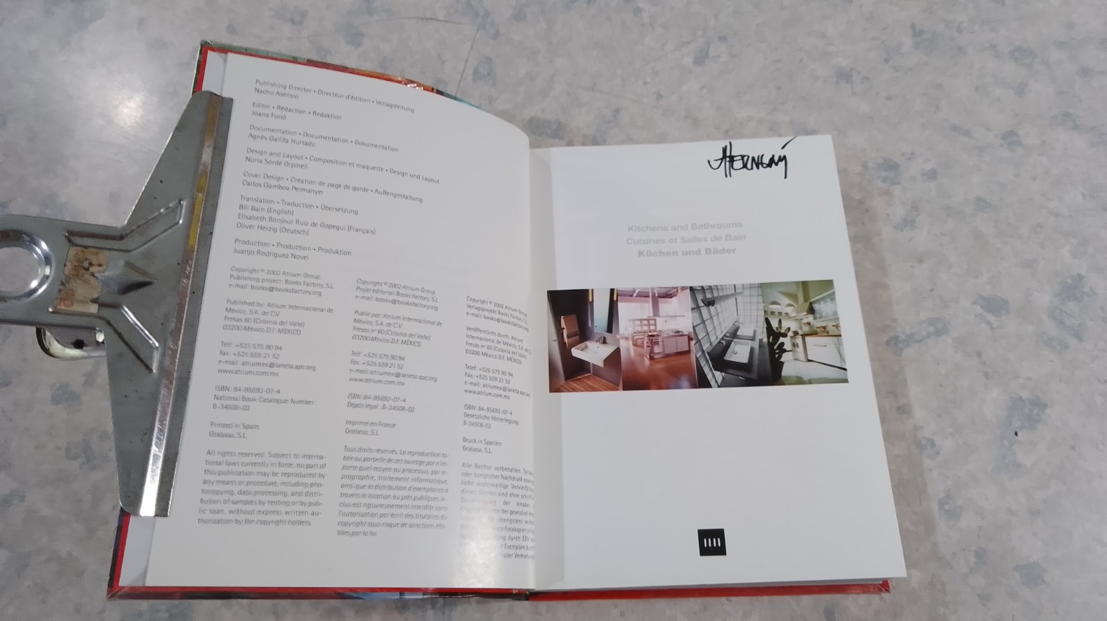 kitchens and bathrooms