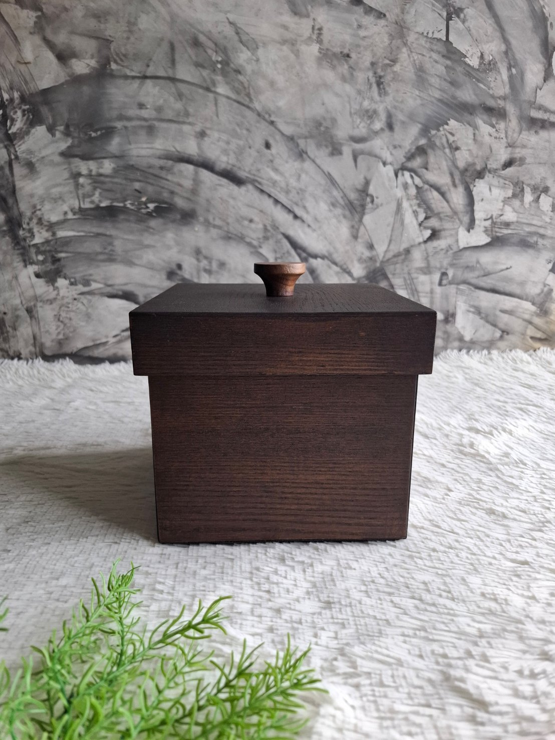 กล่องไม้ใส่เค็กวันเกิด