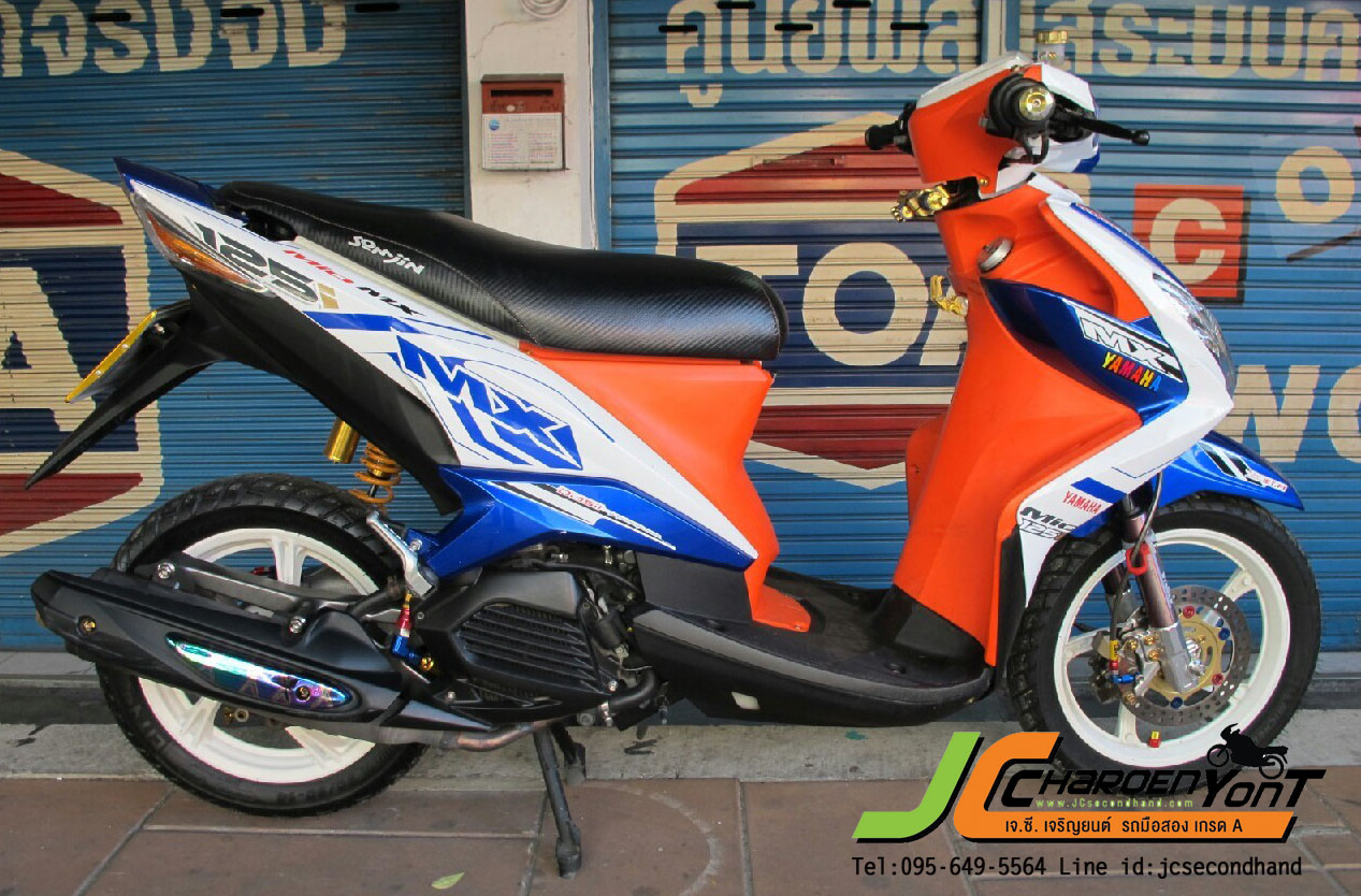 สวยเวอร์คันนี้ Mio 125 ปี 55 ใหม่กริ๊ป ของแต่งทั้งคัน