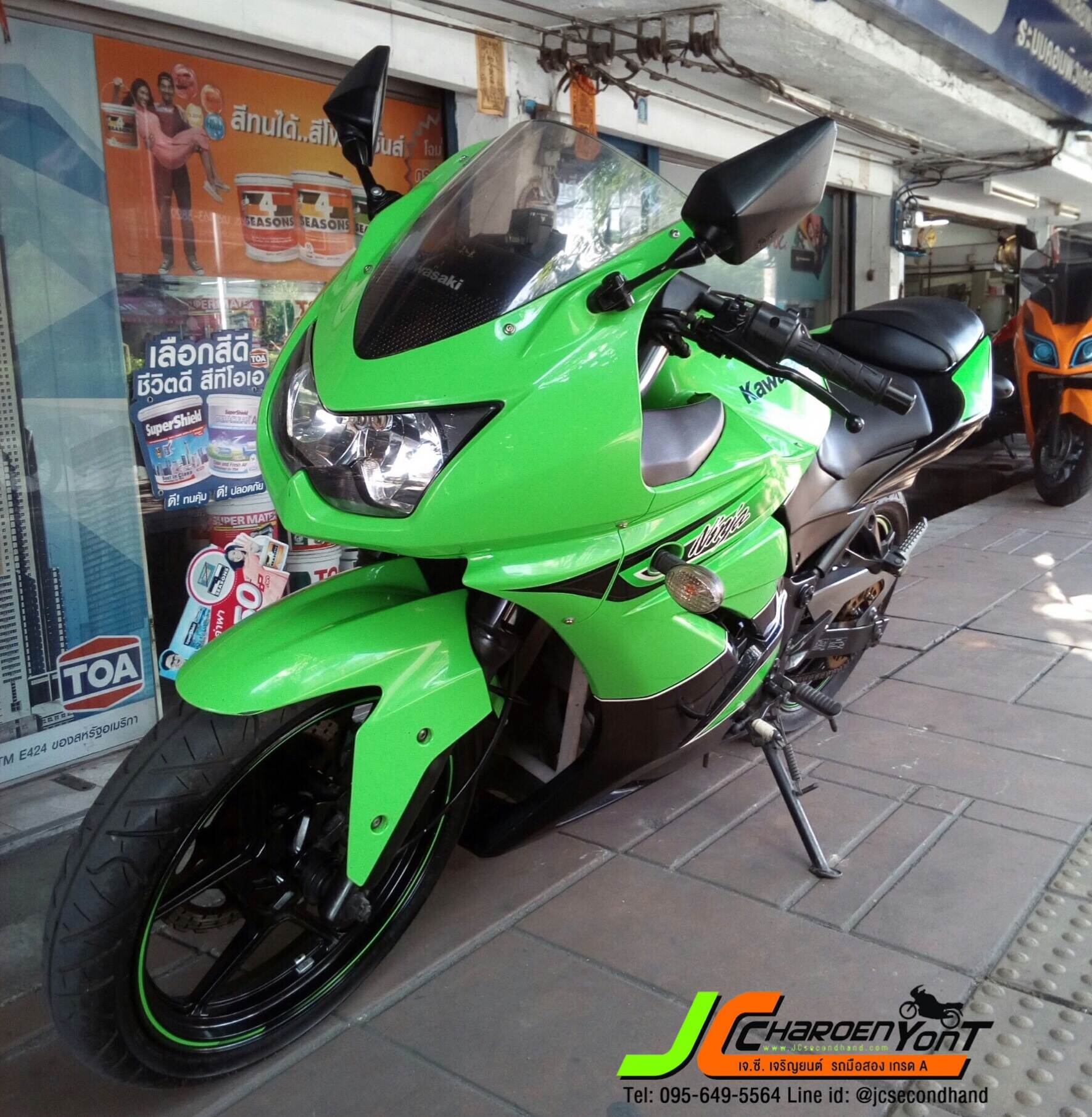"รถบ้านมือเดียว" ดีกรีเครื่องยนต์2สูบ KAWASAKA NINJA-250 จดทะเบียนปี54 สภาพเดิมจัดทั้งคัน เครื่องดีเดิม แห้งๆเลย ไม่เคยแกะ สตาร์ทง่ายเร่งดีเสียงเร้าใจ ชุดสีสวยเดิมแท้ทั้งคัน