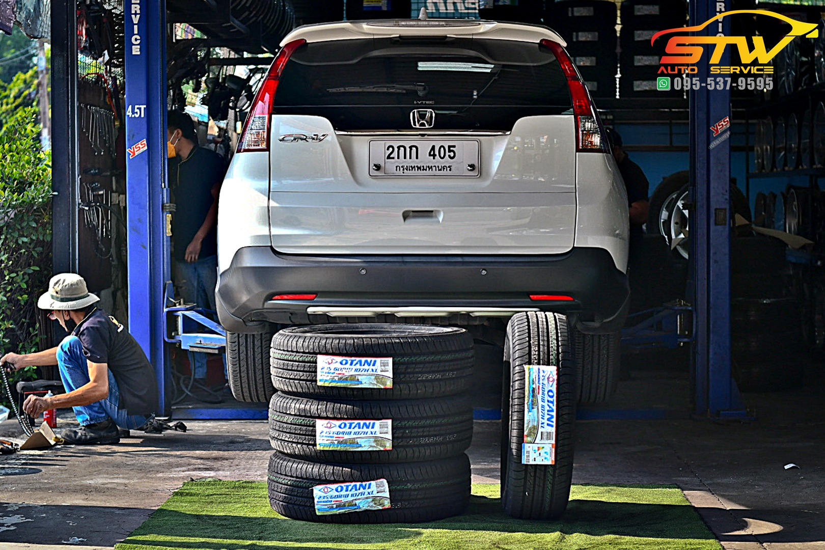 ยางใหม่ OTANI SA1000 235/60R18 107H