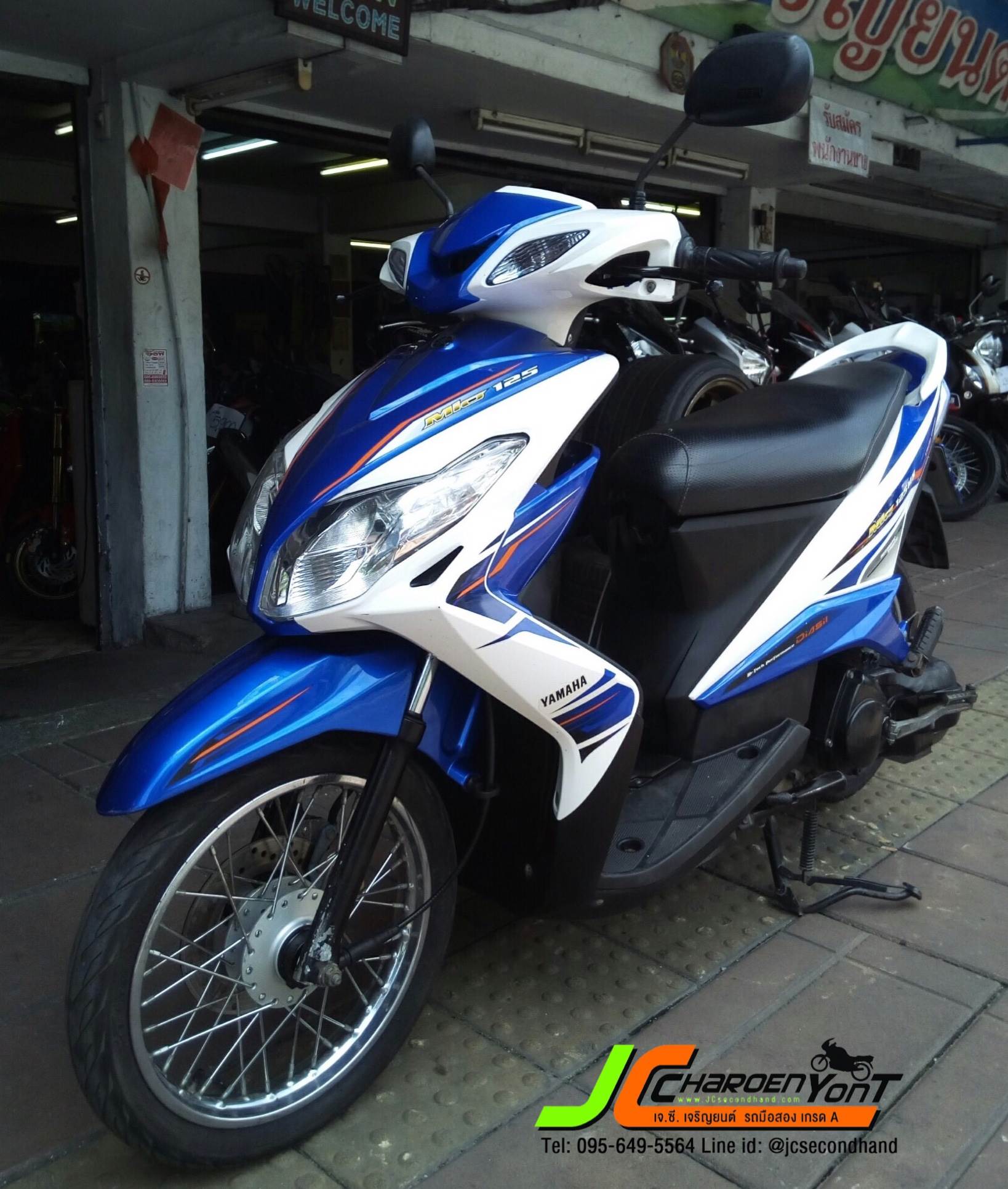"รถบ้านสภาพดีมาใหม่จ้า" Yamaha Mio 125 กลาง ปี 54 รถสภาพเดิมจัดทั้งคัน