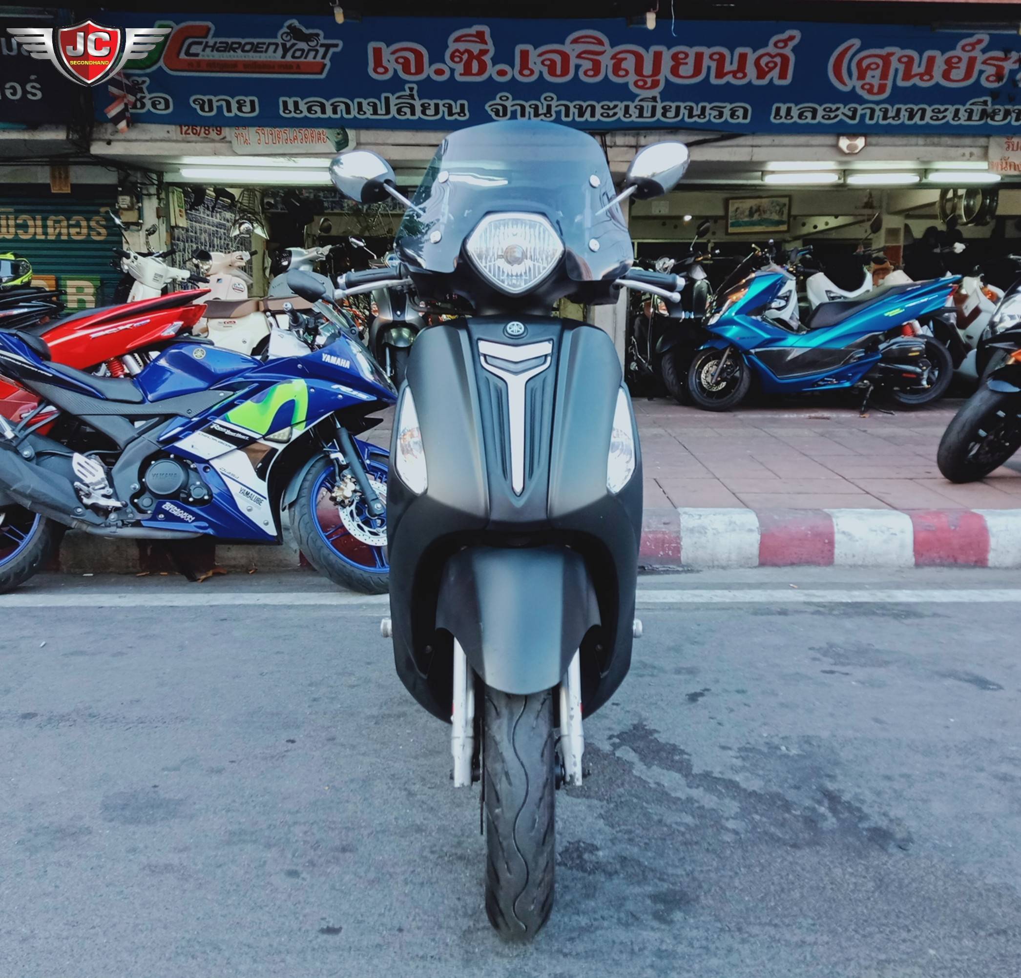 งานนี้งบน้อยมีเฮ !!GRAND FILANO จดทะเบียนปี60 รถบ้านแท้มือเดียวพร้อมของแต่ง เครื่องเดิมไม่เคยล้ม