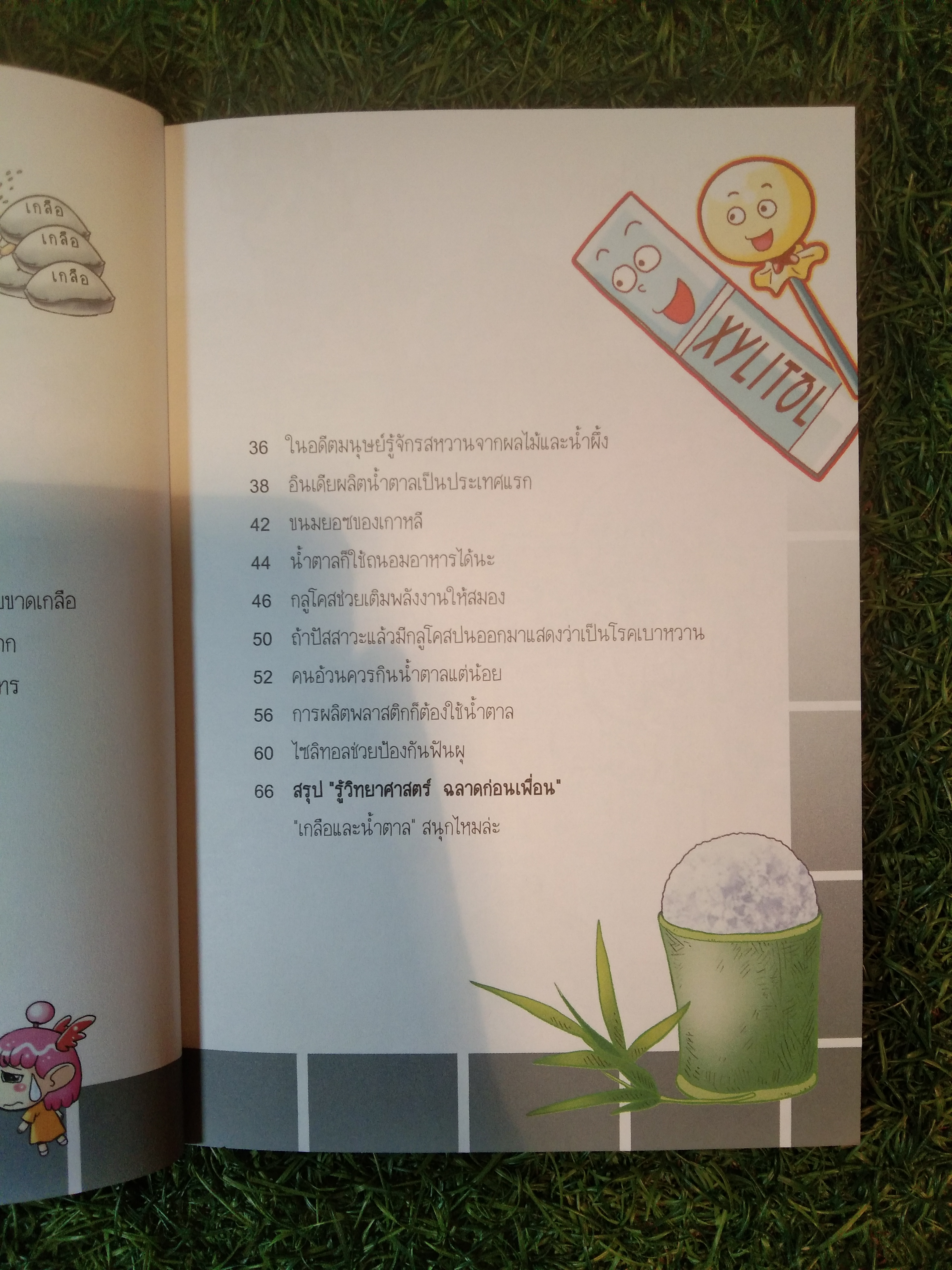 ฉลาดก่อนเพื่อน ตอน เกลือและน้ำตาล / สี่มิติ