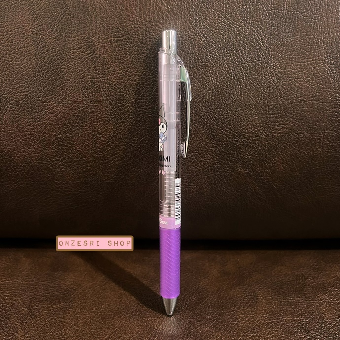 ดินสอกด Pentel Energel (Energize) ลาย Kuromi สีม่วง-ใส จากญี่ปุ่น