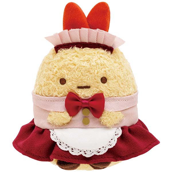 ตุ๊กตา Sumikko Gurashi - Hotel New Sumikko ไซส์ S แบบหางกุ้งเทมปุระ พนง.โรงแรม ขนาด 12 x 7.5 x 8 ซม.