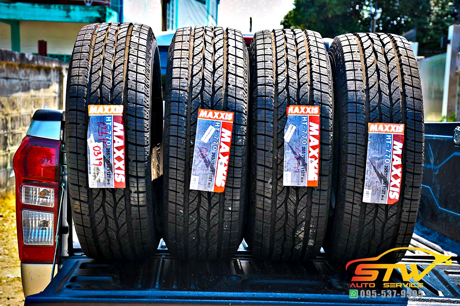ยางใหม่ MAXXIS HT-770 265/70R16 (ปี19)