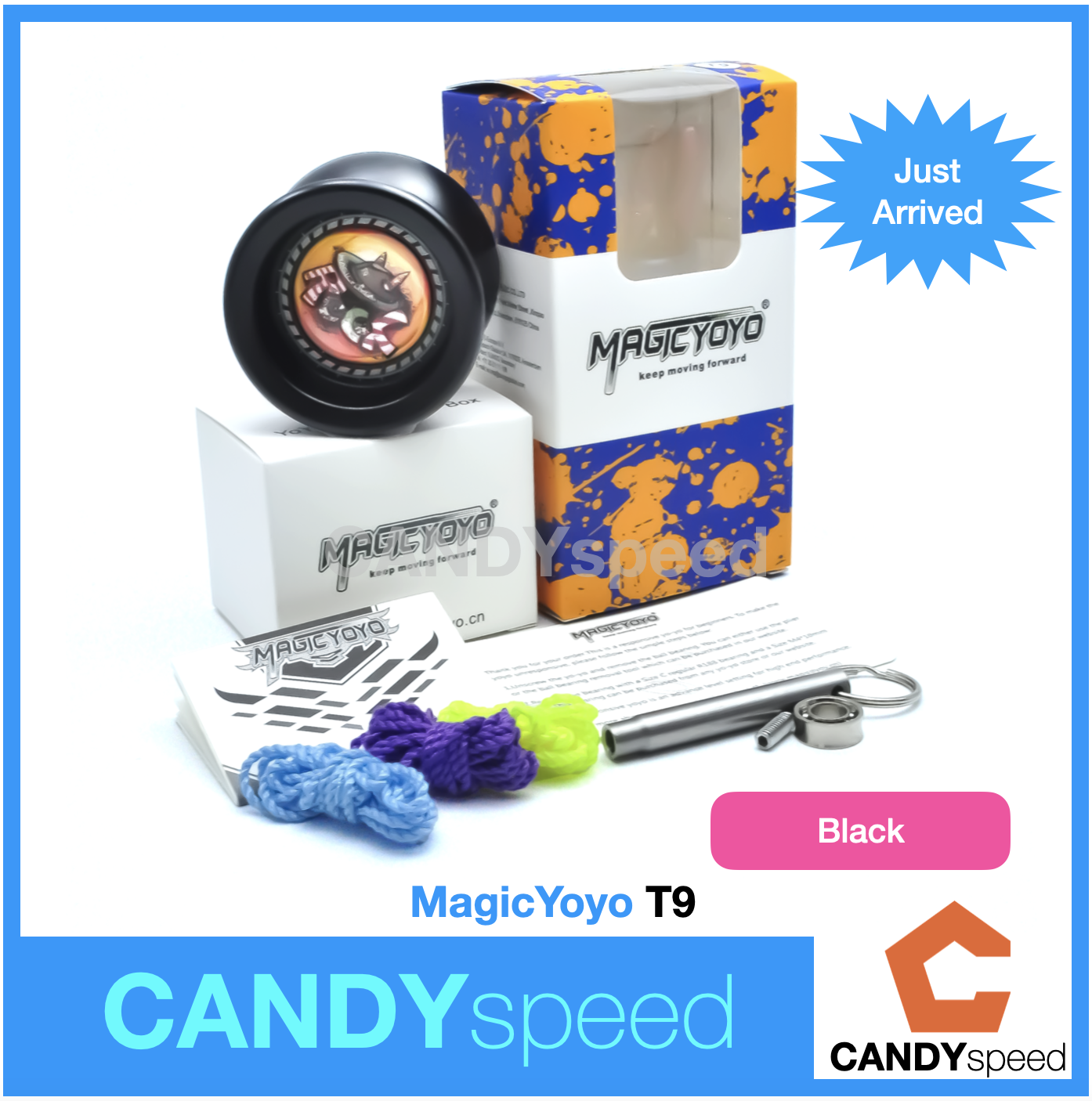 *Highly Recommended* Yoyo โยโย่ MagicYoyo T9 Responsive และแถม Unresponsive Bearing | by CANDYspeed