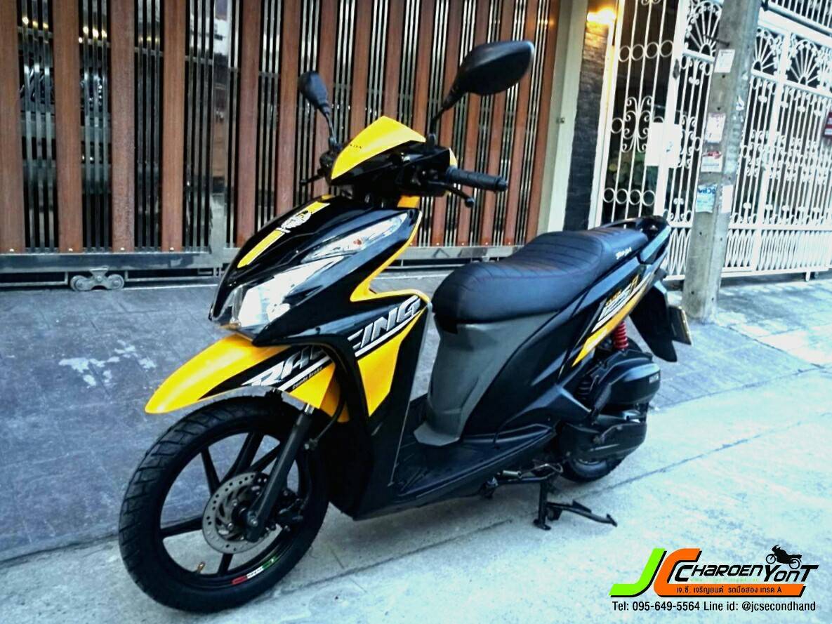 "รถบ้านมือเดียวพร้อมใช้สภาพแจ่มๆ" HONDA CLICK125i ล้อแม็ค+คอมบายเบรค จดทะเบียนปลายปี57 สภาพดูดีมีอยาคต เครื่องดี