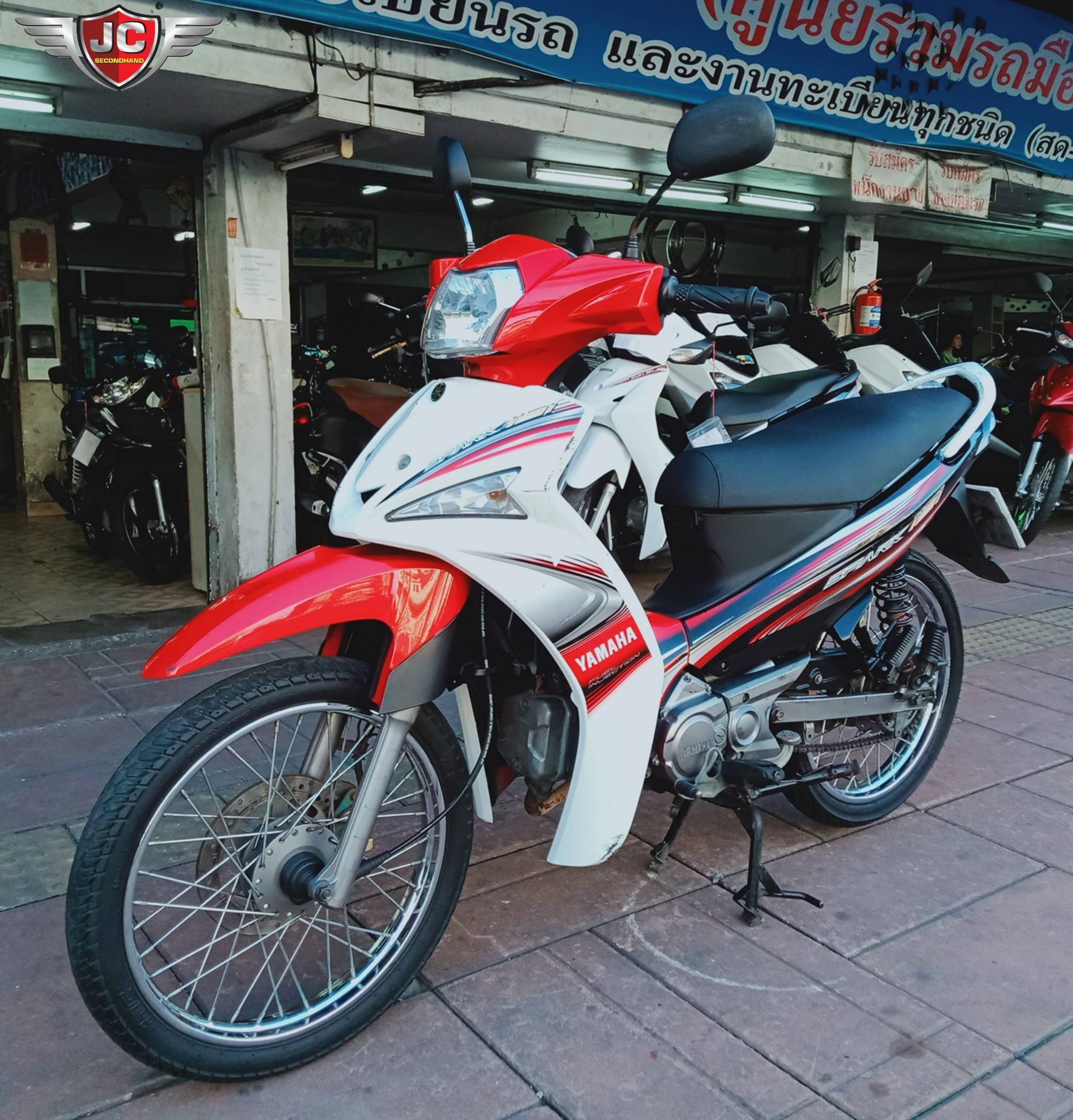 มาใหม่อีกคัน Yamaha Spark 115i บังลมใหญ่💥สตาร์มือ💥 จดทะเบียกลางปี 57 สภาพโคตรเดิมเครื่องดี สตาร์ทชึ้งเดียวติด