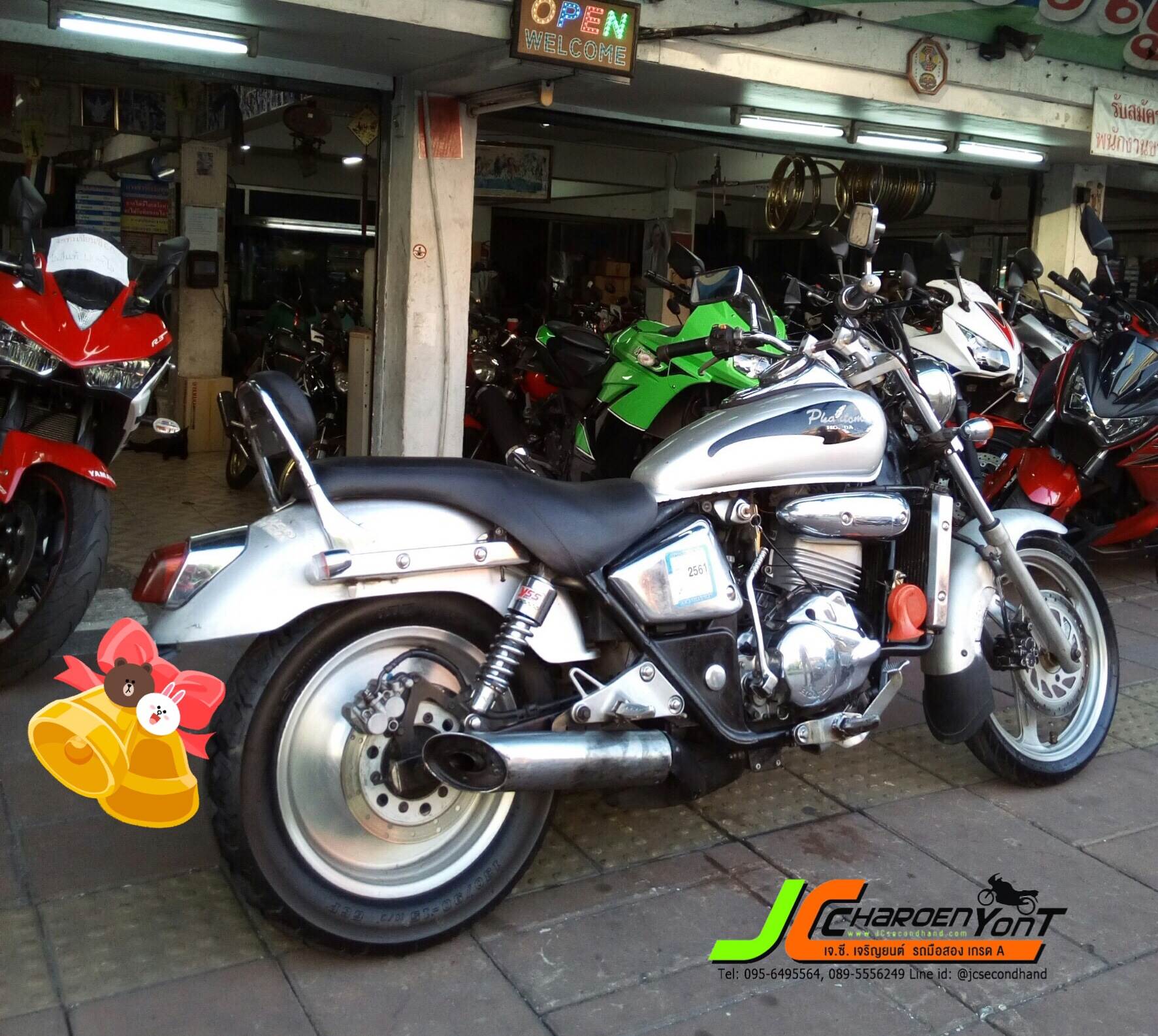 "รถช๊อปเปอร์รุ่นเก๋า ราคาเบามาอีกแล้ว" HONDA PHANTOM 150cc. จดทะเบียนปี 42 สภาพโดยรวมเดิมมากๆ เครื่องเดิมเงียบเหลือเชื่อ
