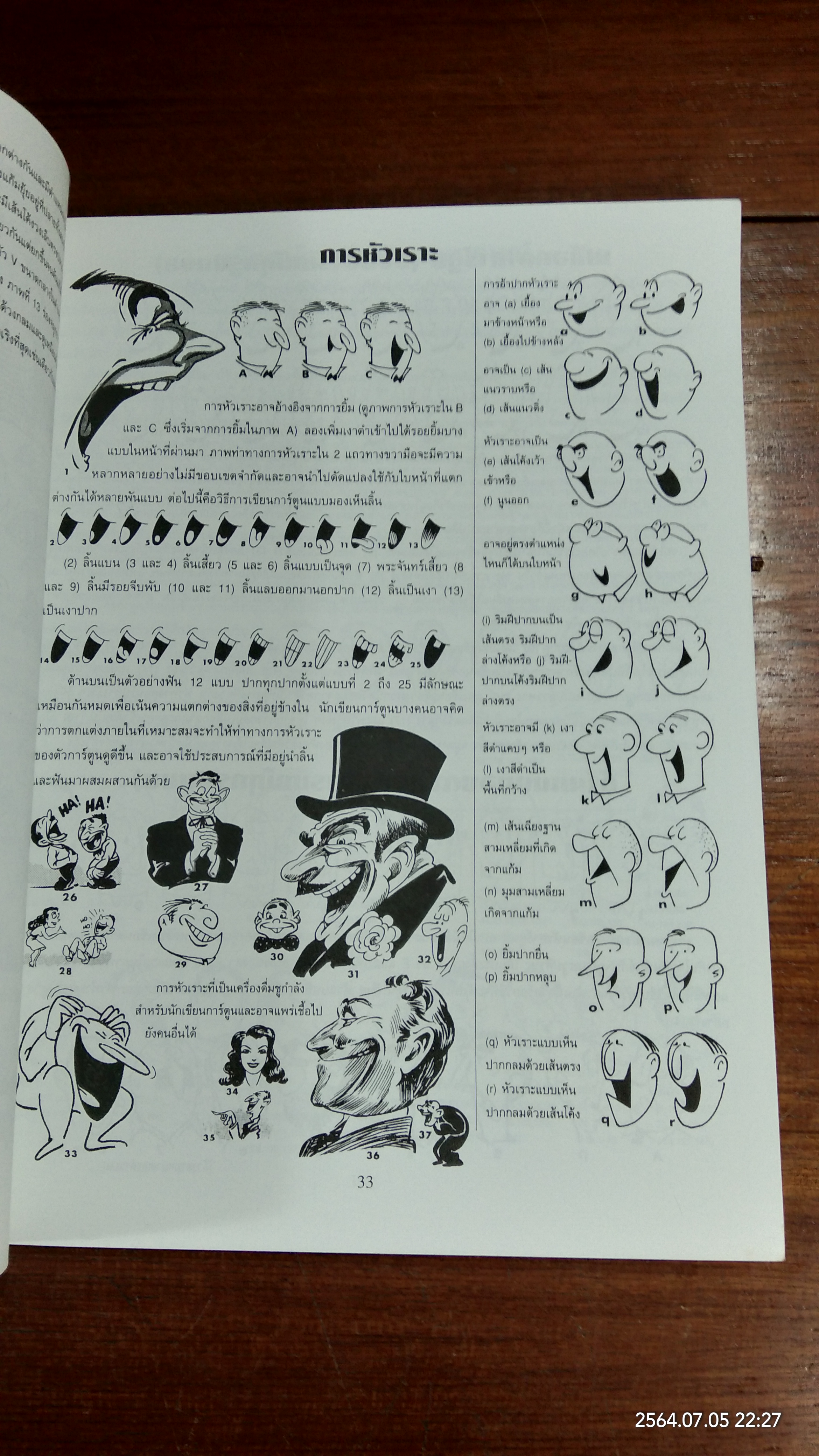 เทคนิคสร้างสรรค์การ์ตูน / JACK HAMM