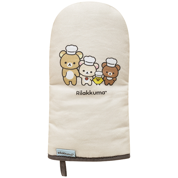 ถุงมือจับของร้อน San-X Mittens ลาย Rilakkuma ขนาด 26 x 14 x 4 ซม.