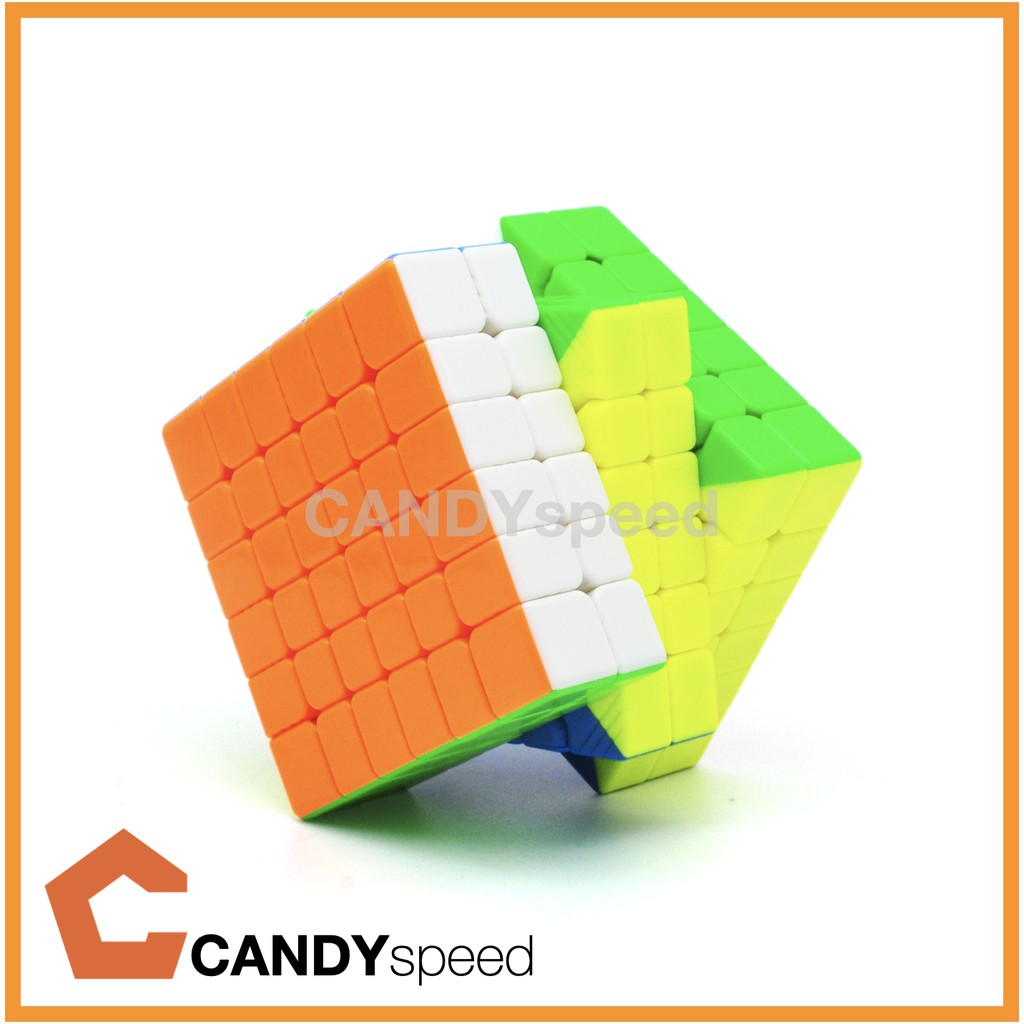 รูบิค 6x6 Rubik YJ YuShi V2 M 6x6 Stickerless มีแม่เหล็ก | By CANDYspeed