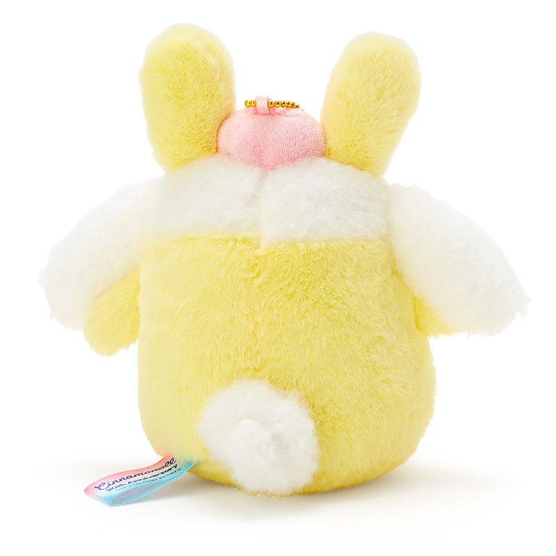 พวงกุญแจตุ๊กตา Cinnamoroll 20th Anniversary x Pompompurin ขนาด 14 x 15 x 10 ซม.