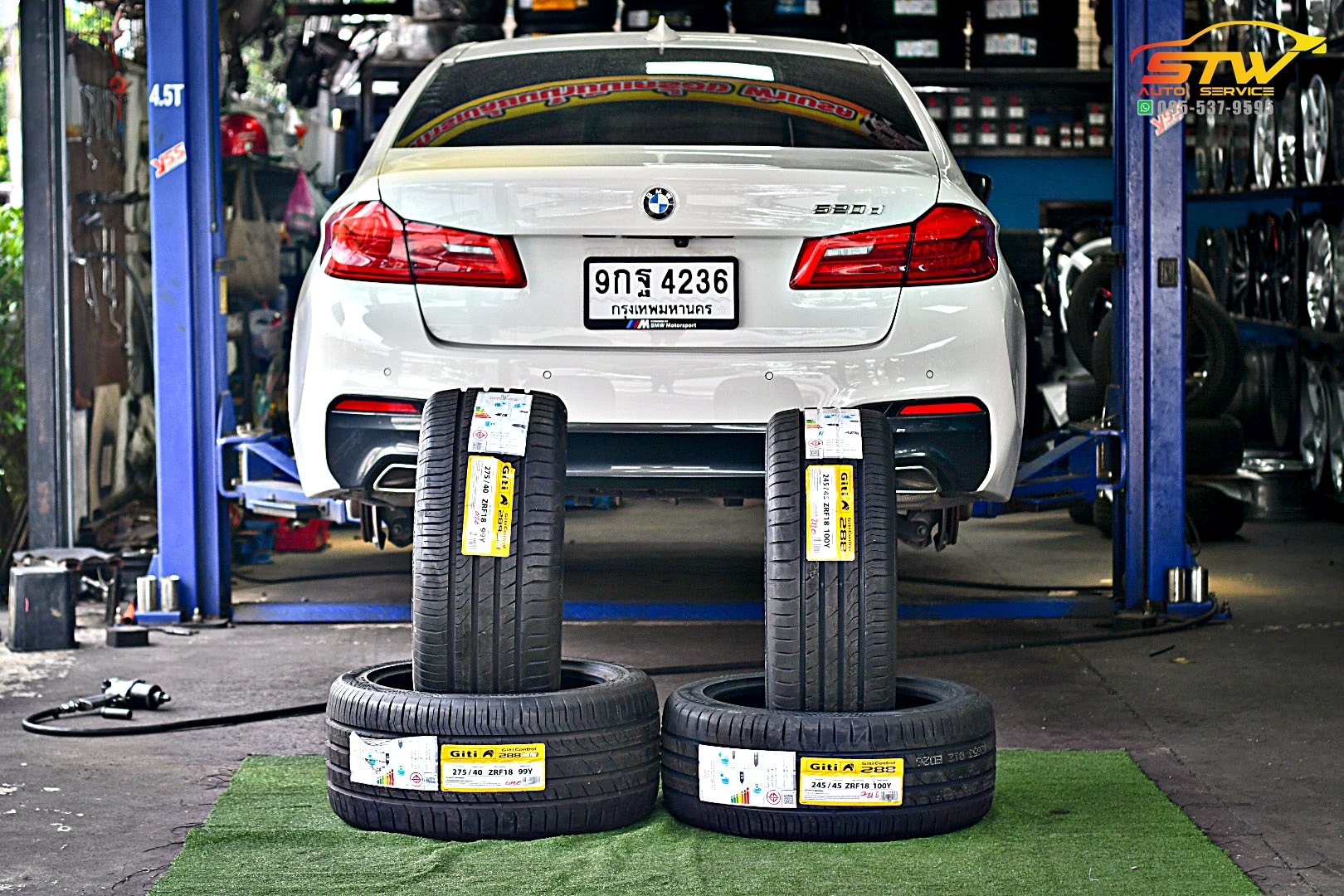 ยางใหม่ GITI GitiControl 288 *RunFlat 245/45R18 275/40R18