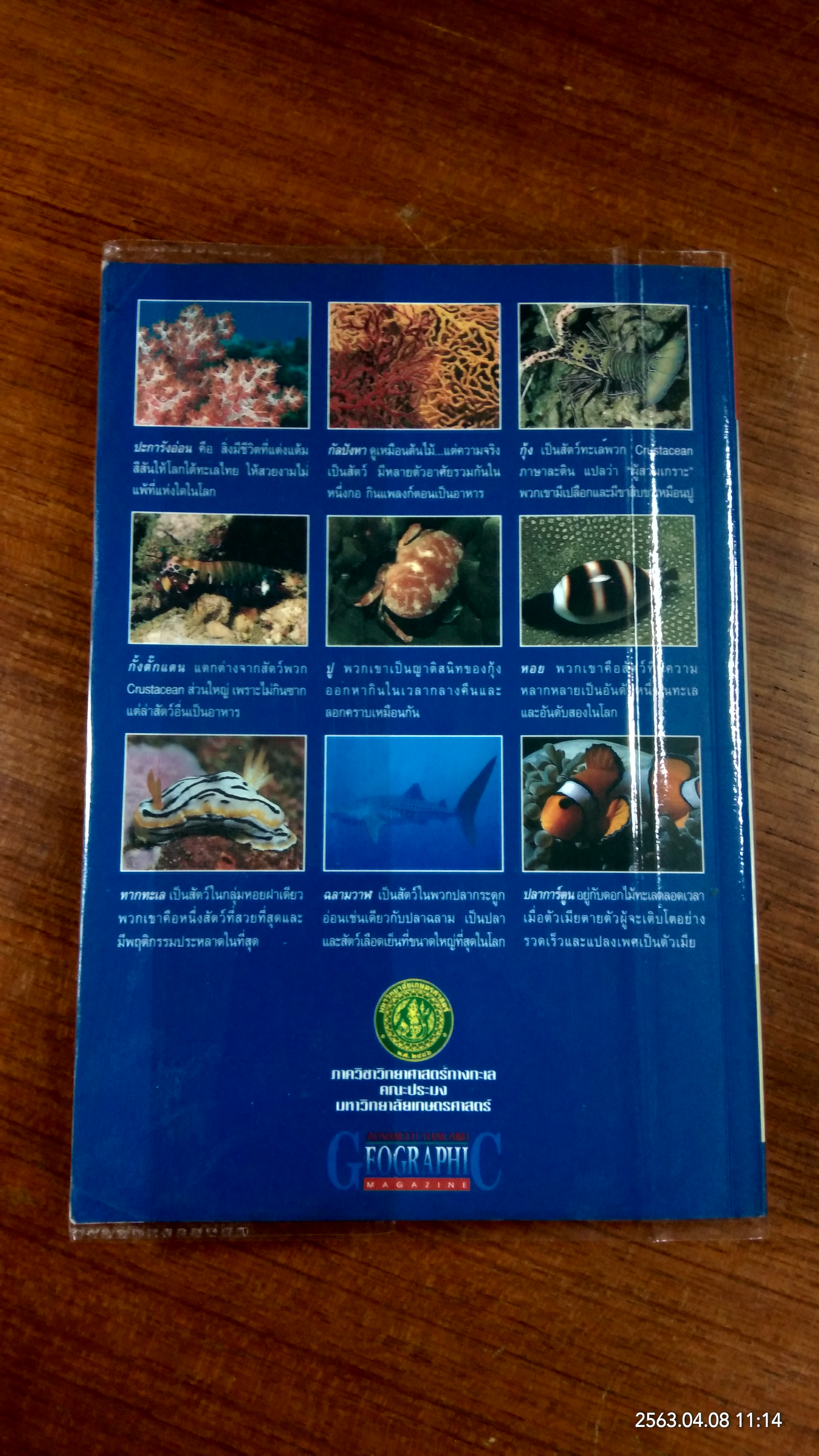 ทะเลไทย / ดร.ธรณ์ ธำรงนาวาสวัสดิ์